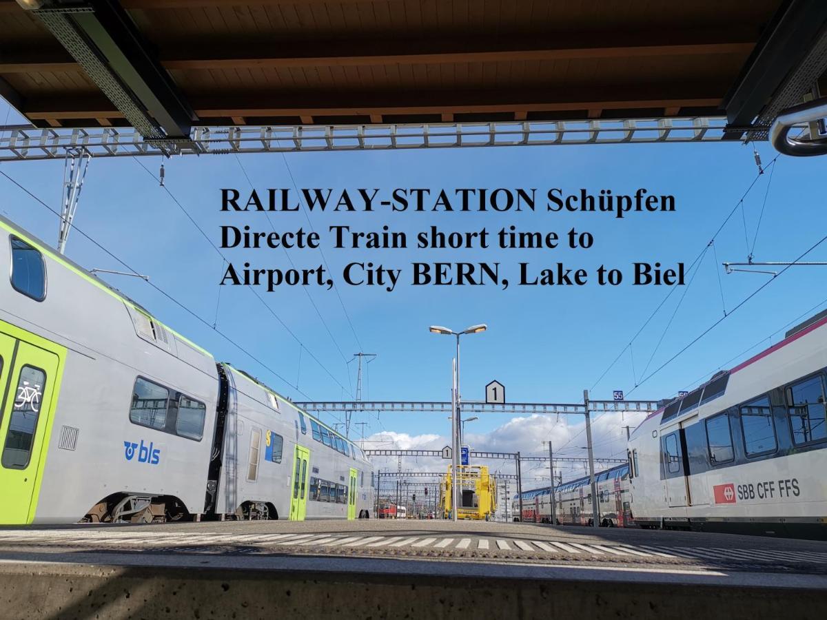 Boutique Hotel Bs16 Before Bern City Parking Gratis Schüpfen Eksteriør bilde